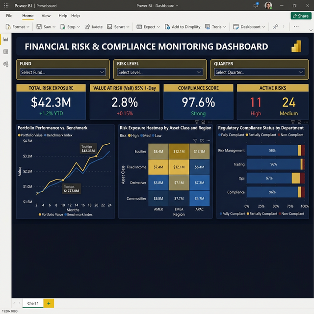 Financial Risk Dashboard