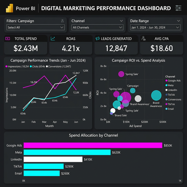 Marketing Campaign Dashboard